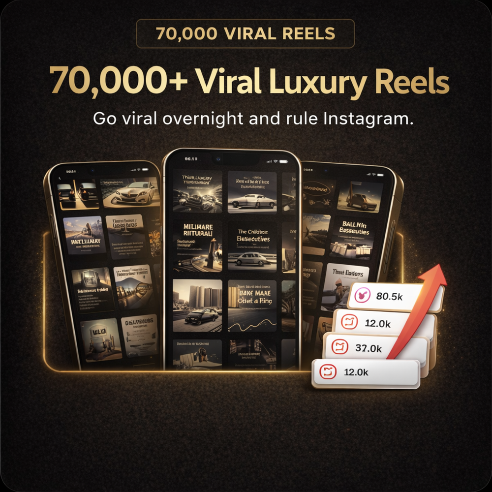 70,000+ Viral Luxury Reels