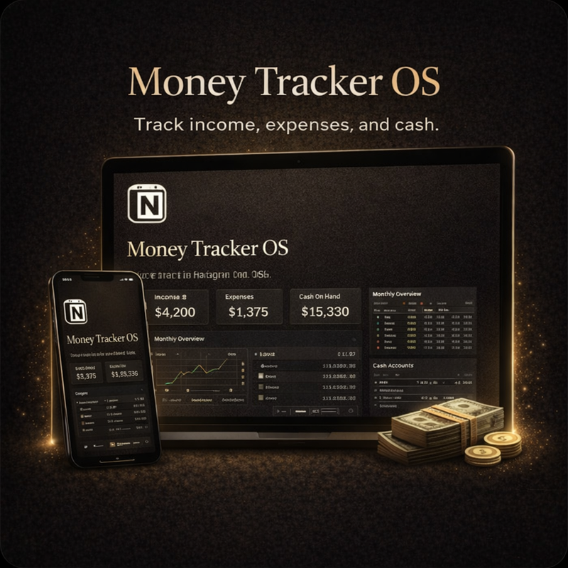 Money Tracker OS (Notion)