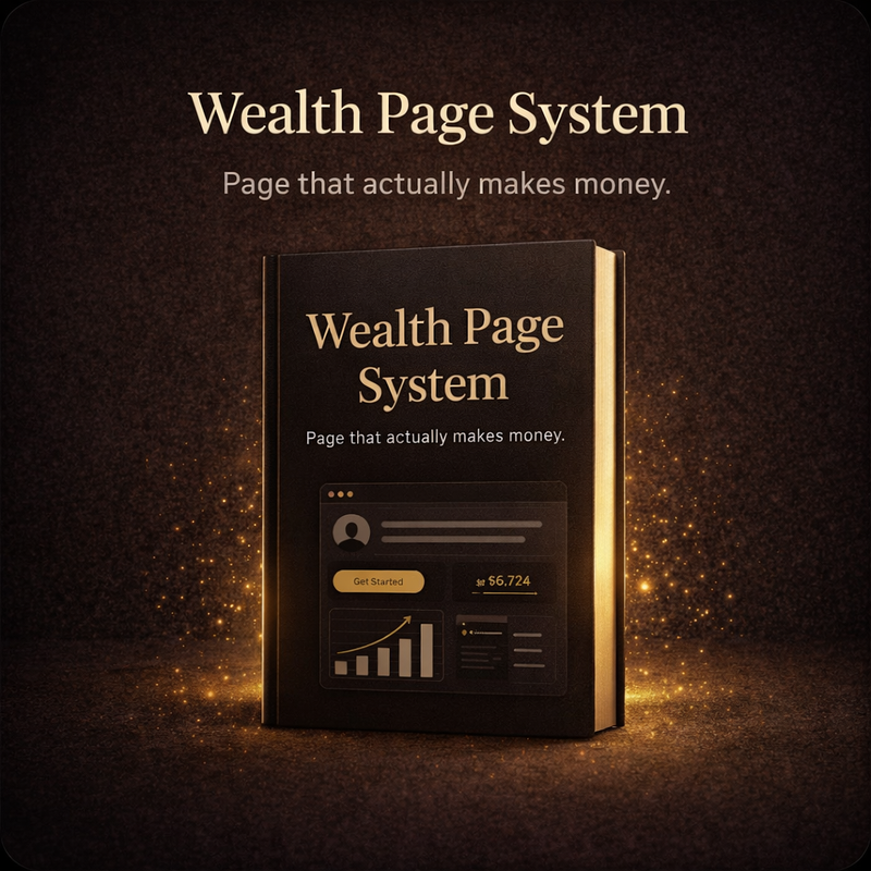 Wealth Page System